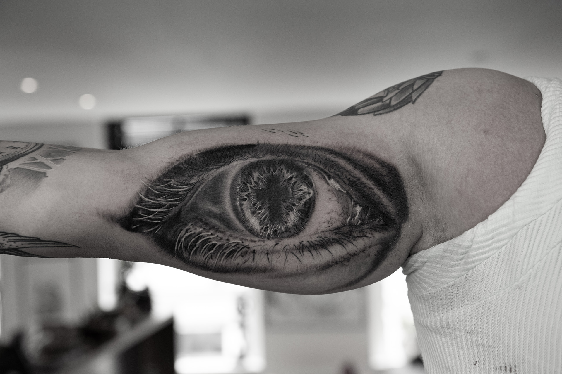 eye tattoo