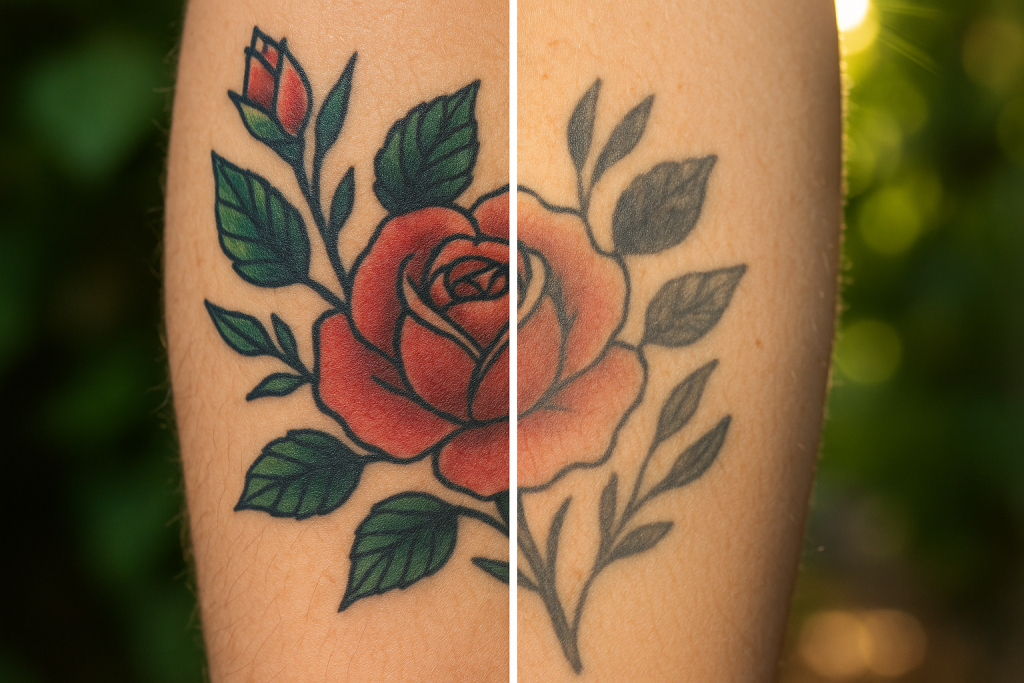 20251211 2144 tattoos under sunlight simple compose 01kc7je2mheftvf91srp420hdk